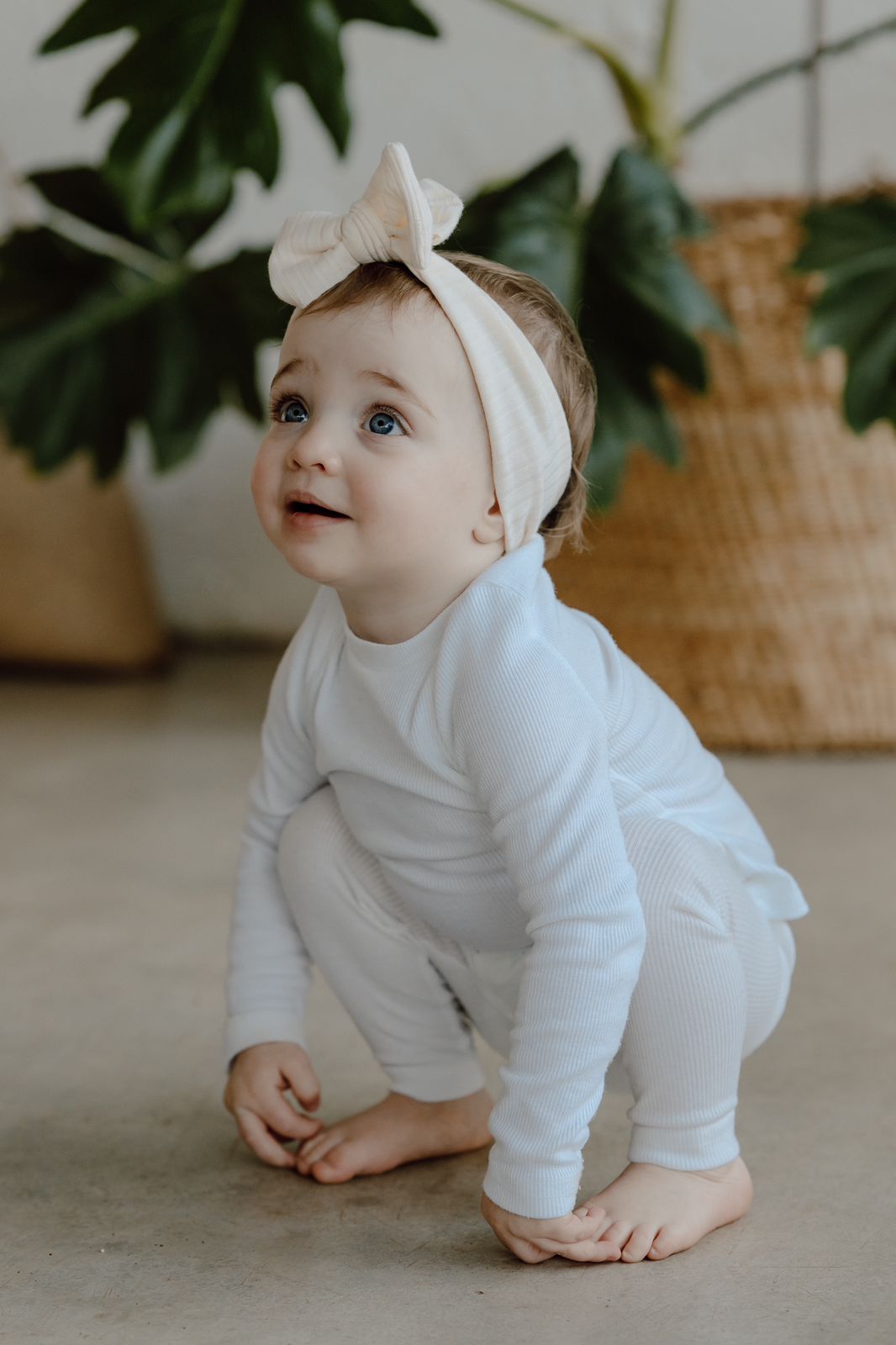 Top knot hot sale headband baby