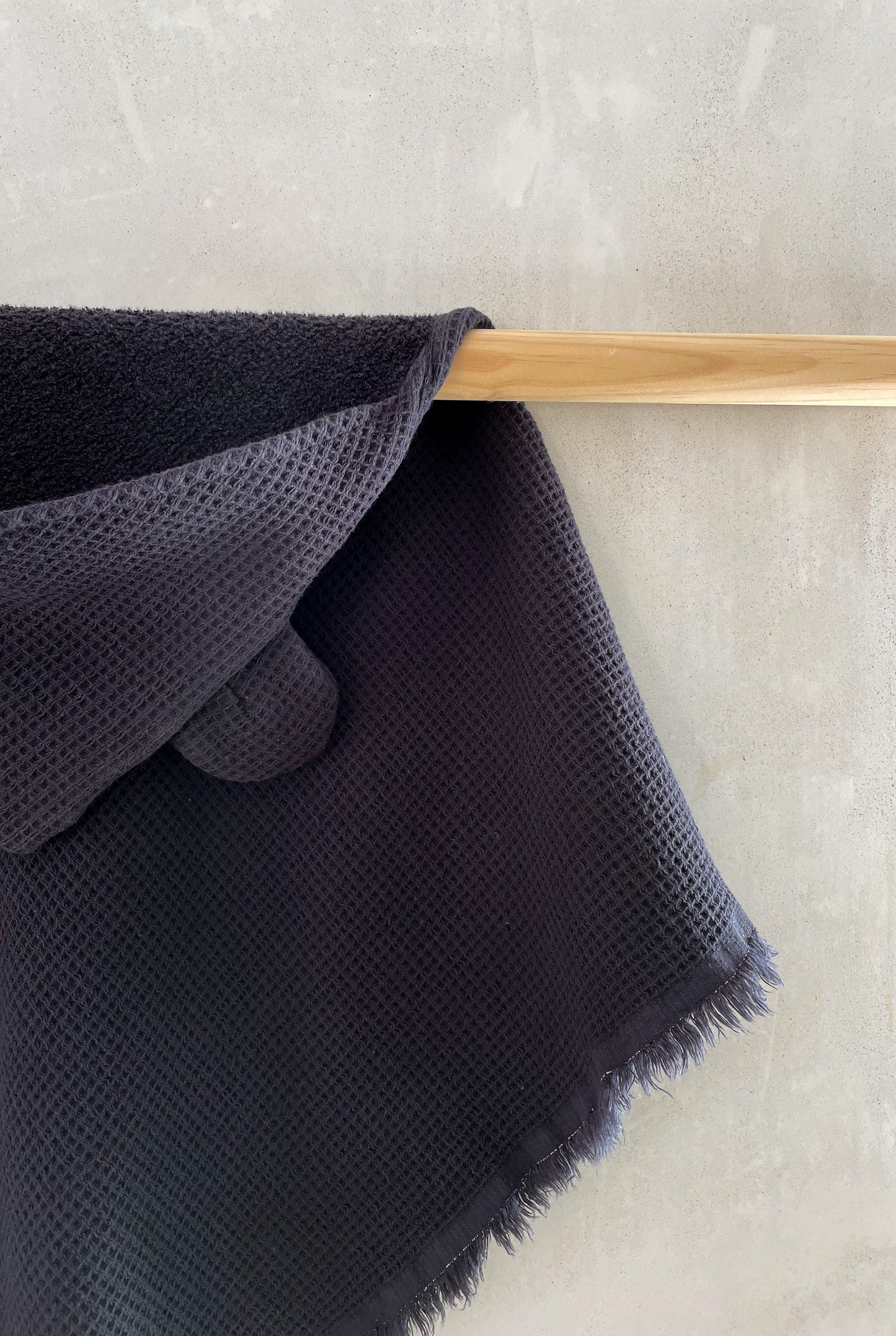 Wanderlust collection: Waffle weave hooded towel